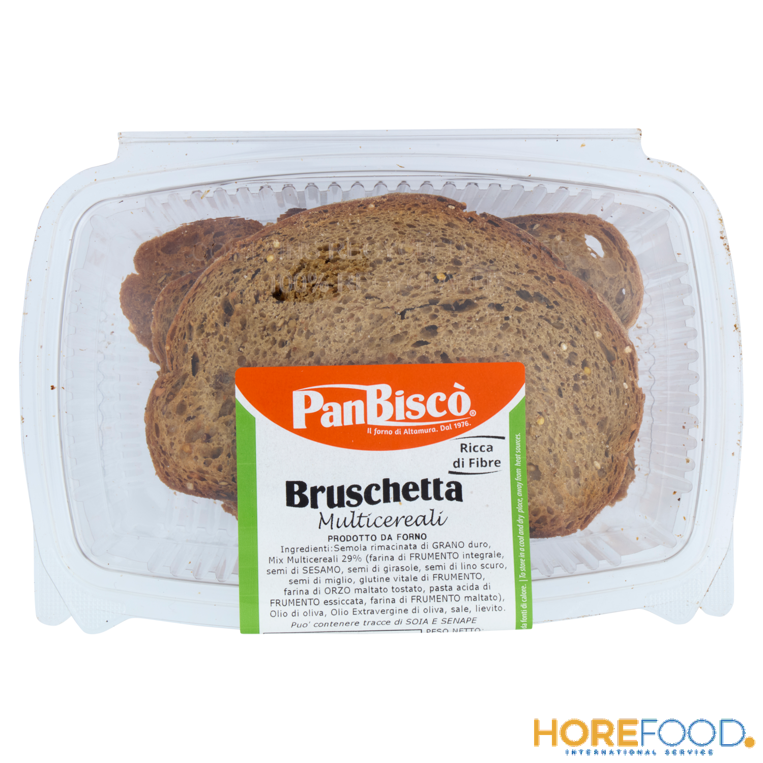 PANBISCO' BRUSCHETTE MULTICEREALI 120 GR