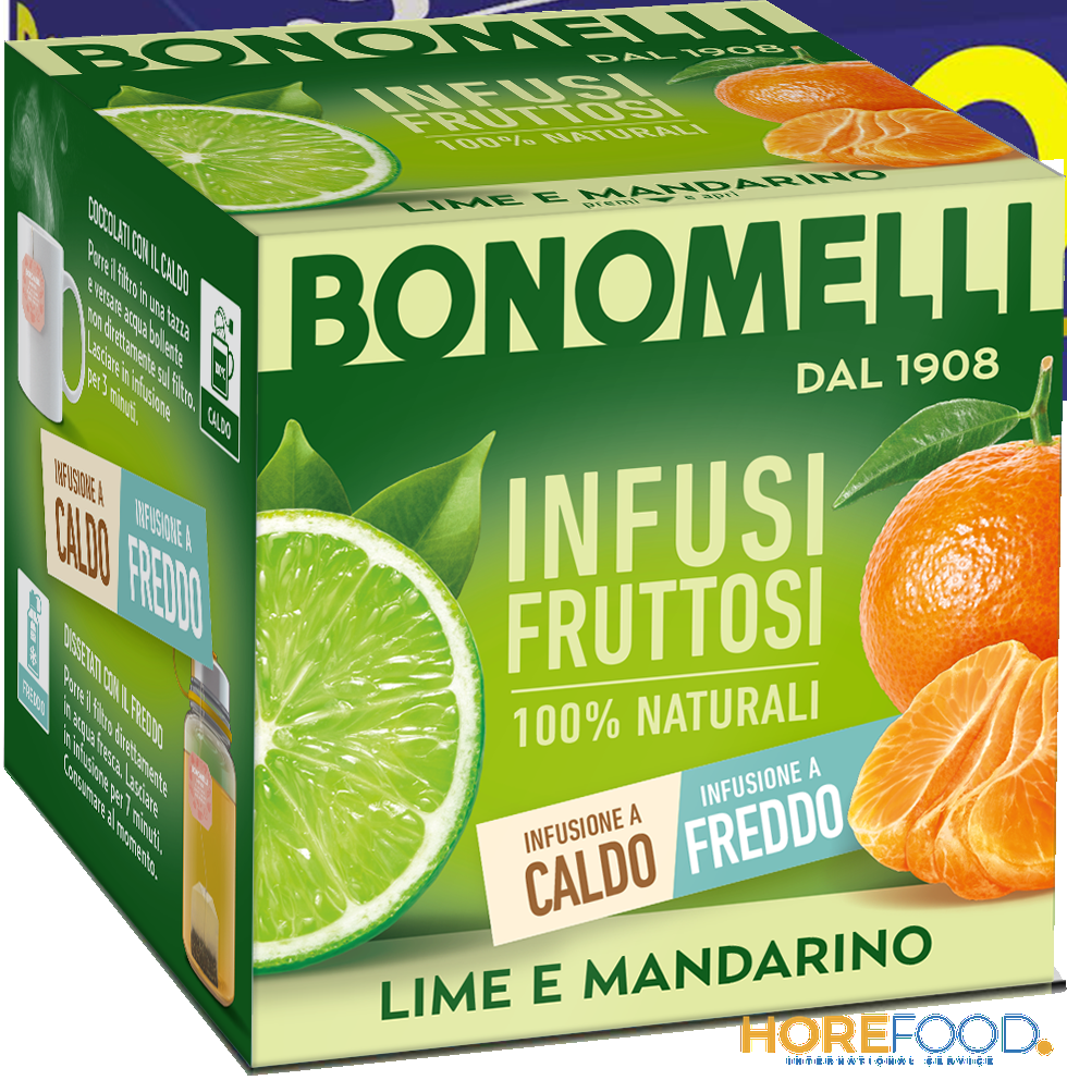 BONOMELLI TISANA LIME E MANDARINO 12 PZ
