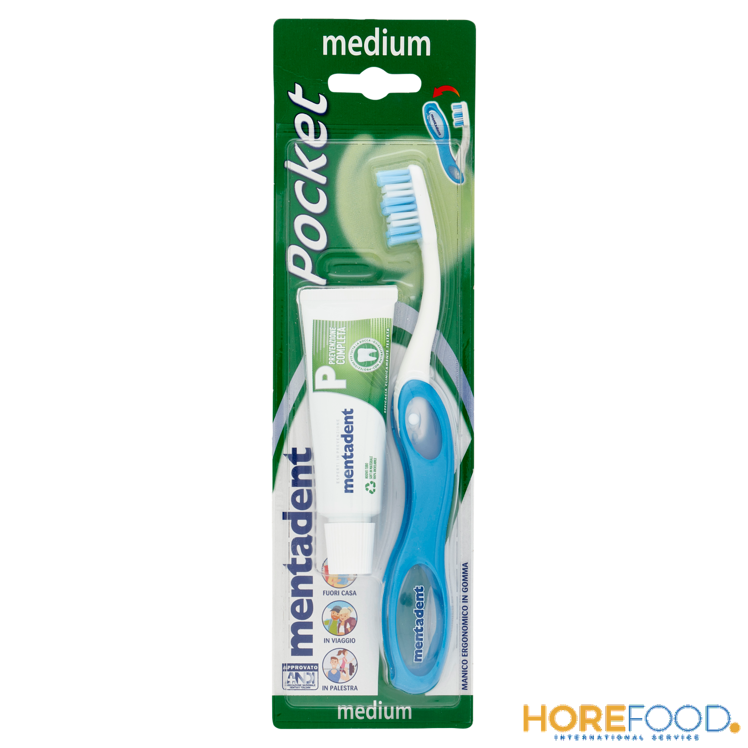 MENTADENT KIT DENTIFRICIO + SPAZZOLINO 49 ML