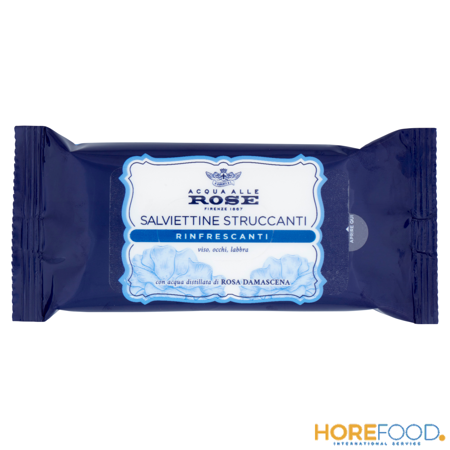 ROBERTS SALVIETTE RINFRESCANTI ACQUA DI ROSE 44 PZ