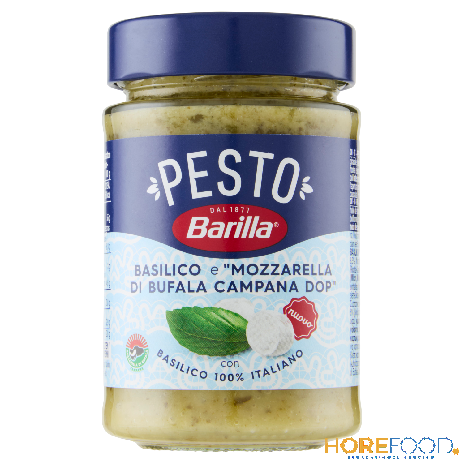 BARILLA PESTO BASILICO/BUFAL. 190 GR