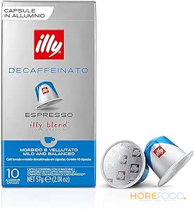 ILLY CAFFE' CLASSICO DEK X 10 CAPSULE NESPRESSO 57 GR