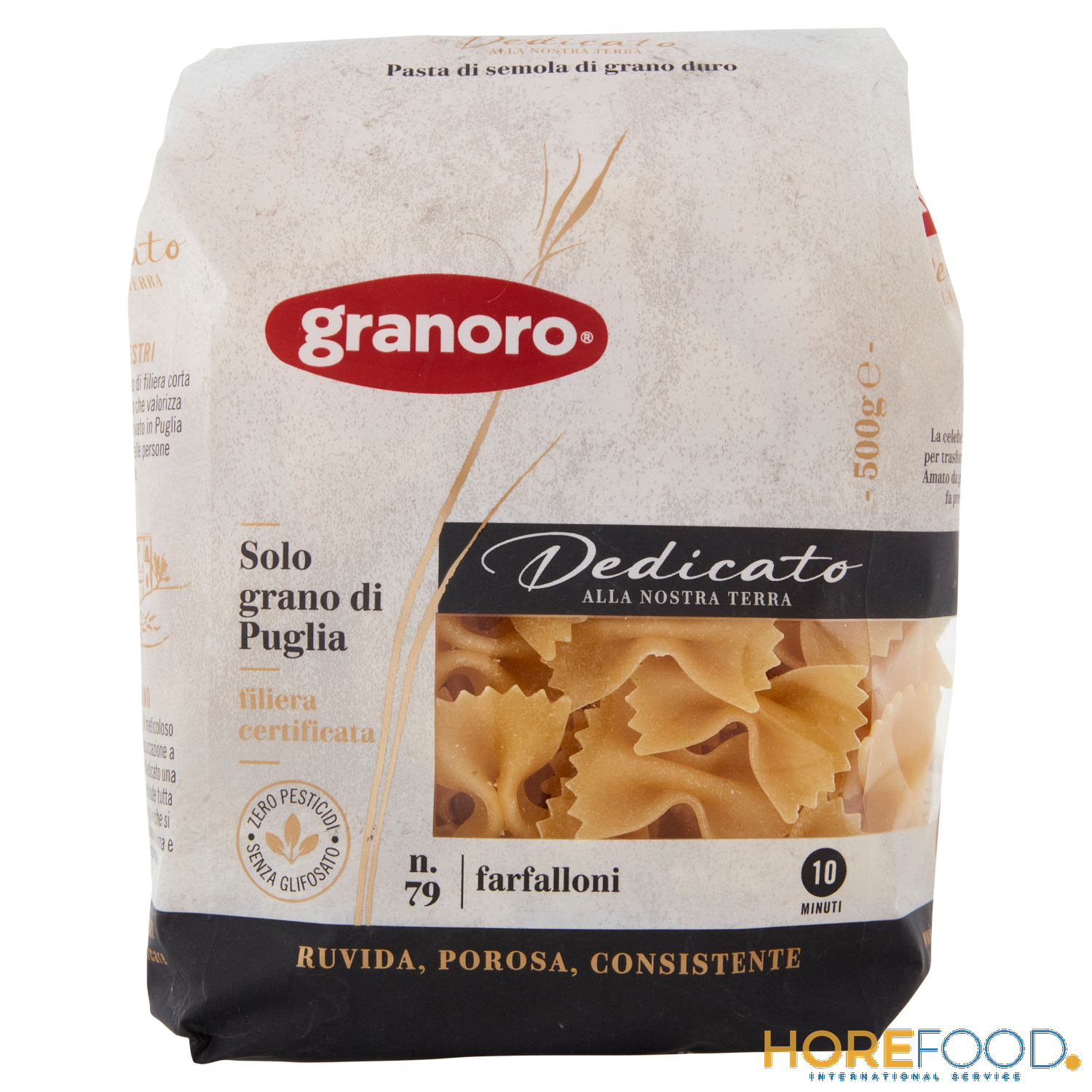 GRANORO DEDICATO 79 FARFALLONI 500 GR