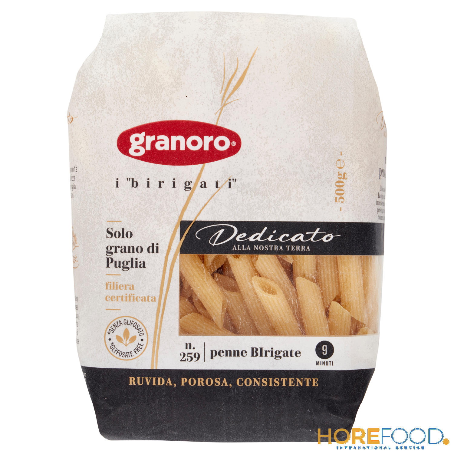 GRANORO DEDICATO 259 PENNE BIRIGATA 500 GR