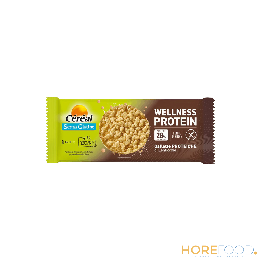 CEREAL GALLETTE PROTEICHE LENTICCHIE 70 GR