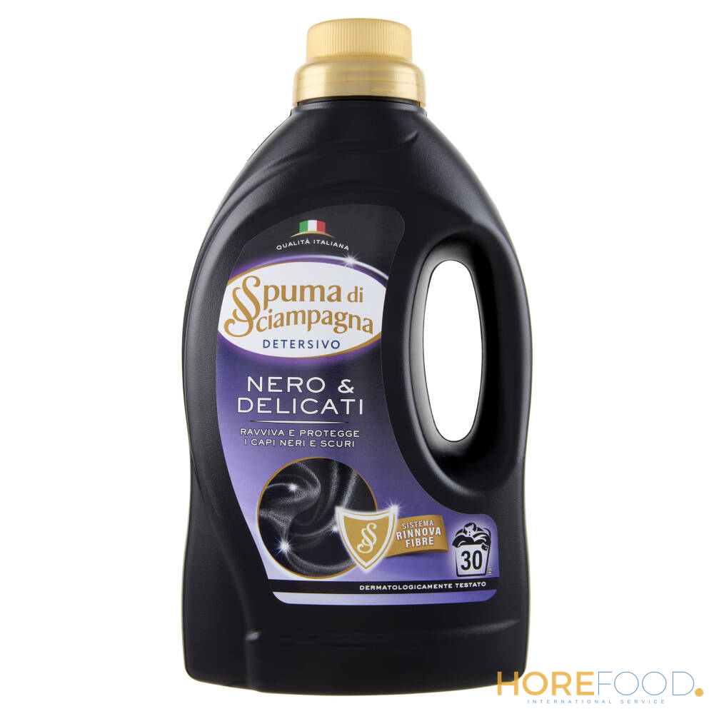 SPUMA DI SCIAMPAGNA LAVATRICE DELICATI NERI 30 LAV 1.350 ML