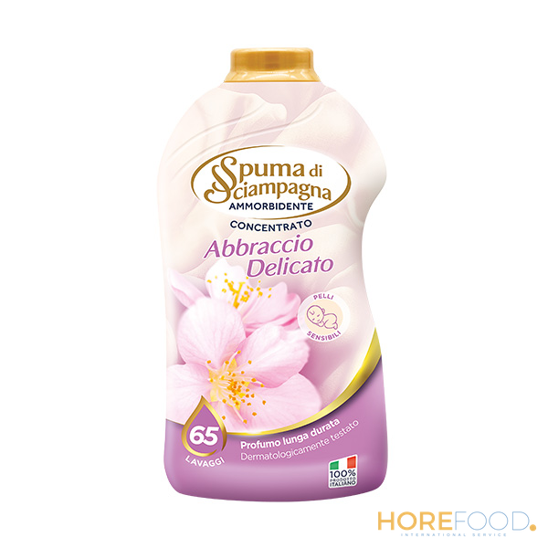 SPUMA DI SCIAMPAGNA AMMORBIDENTE DELICATO 36 LAV 720 ML