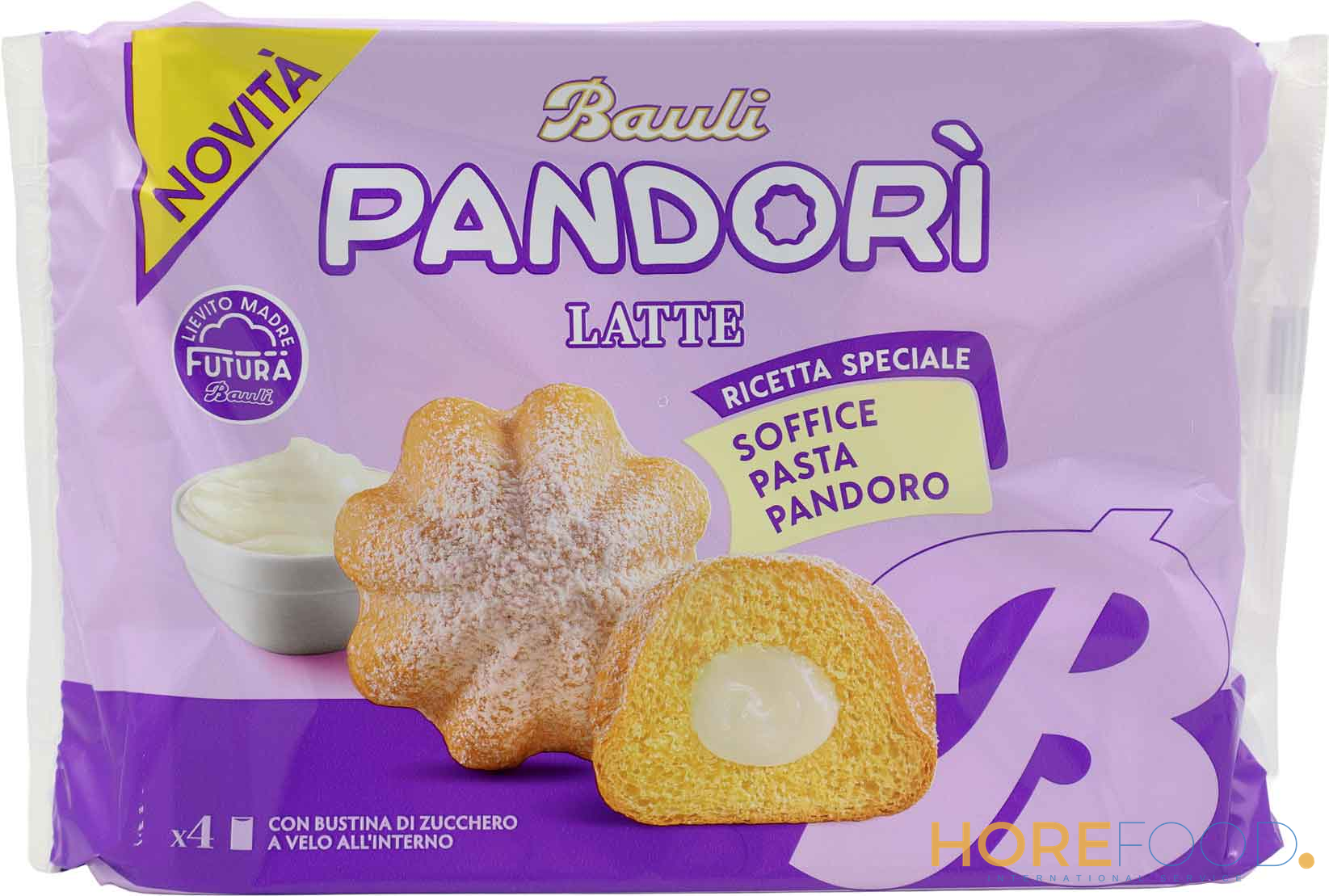 BAULI PANDORI' LATTE X4 178 GR