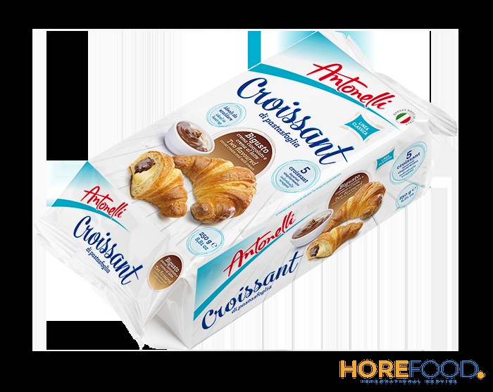 ANTONELLI CROISSANT CREMA CIOCCOLATO E LATTE X 5 250 GR