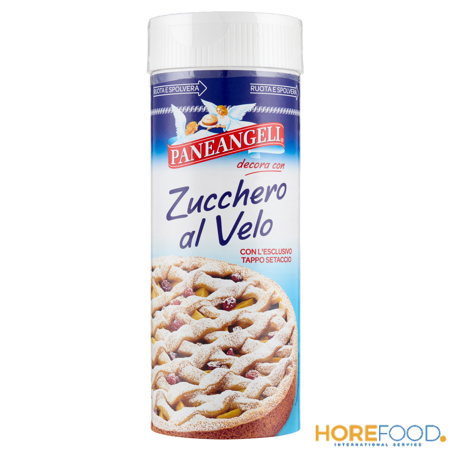 PANEANGELI ZUCCHERO A VELO CON TAPPO SETACCIO 200 GR