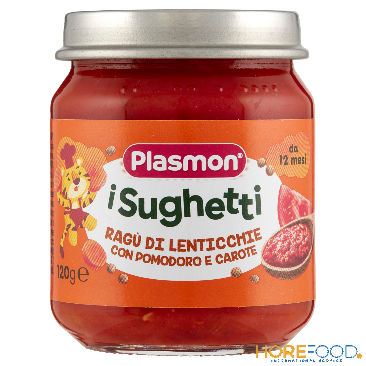 PLASMON RAGU'LENTICCHI 120 GR