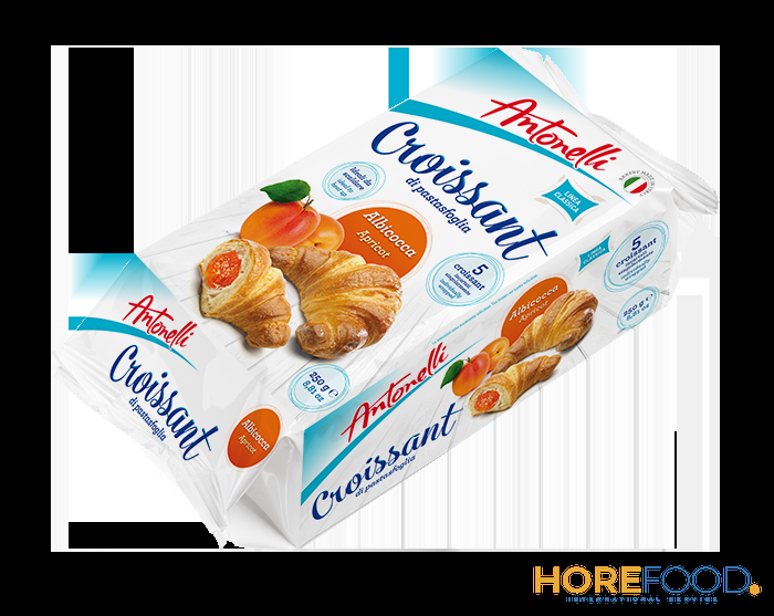 ANTONELLI CROISSANT ALBICOCCA X 5 250 GR