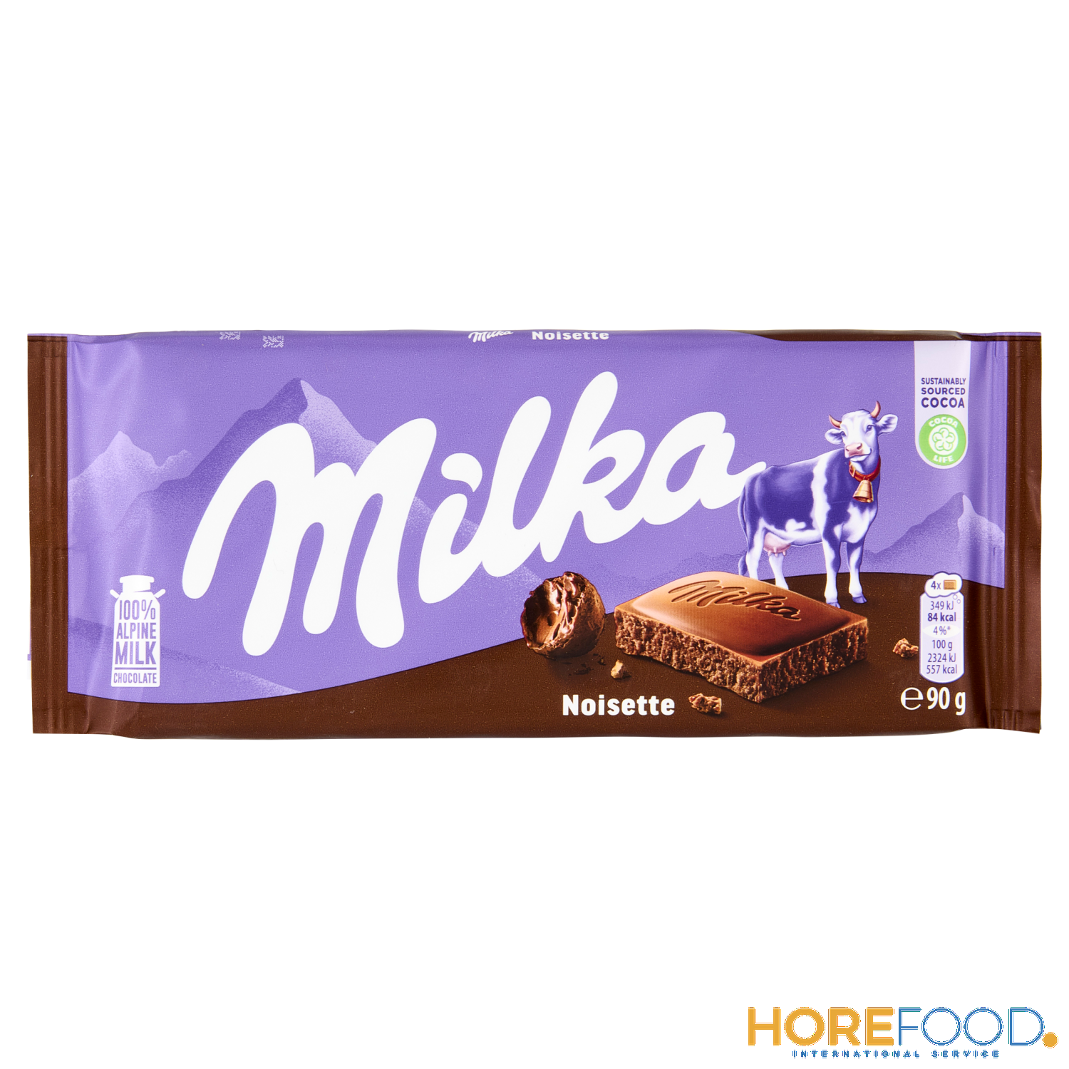 Noisette, 90 g - MILKA CIOCC TAVOLETTA