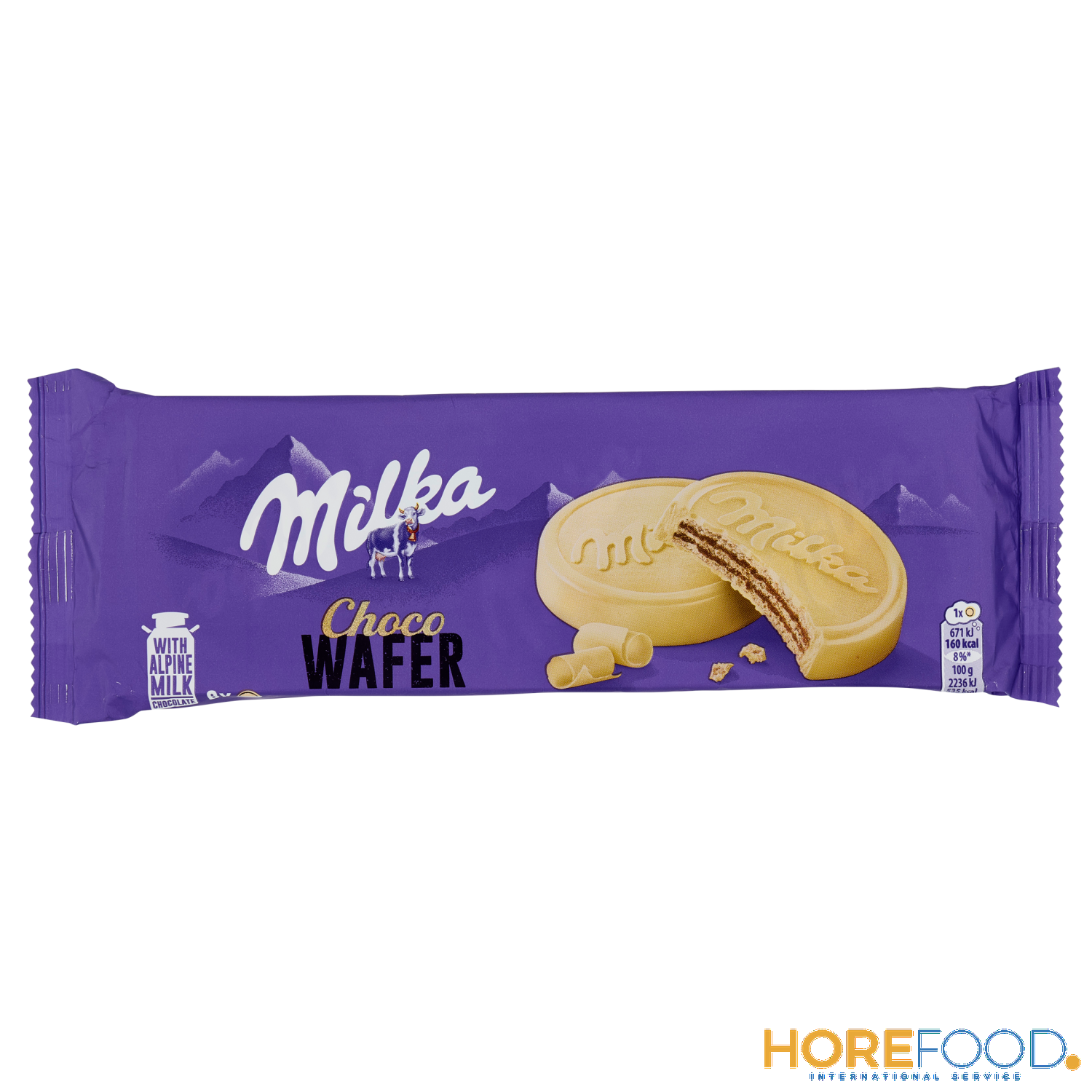 MILKA CHOCO WAFER BIANCO 180 GR