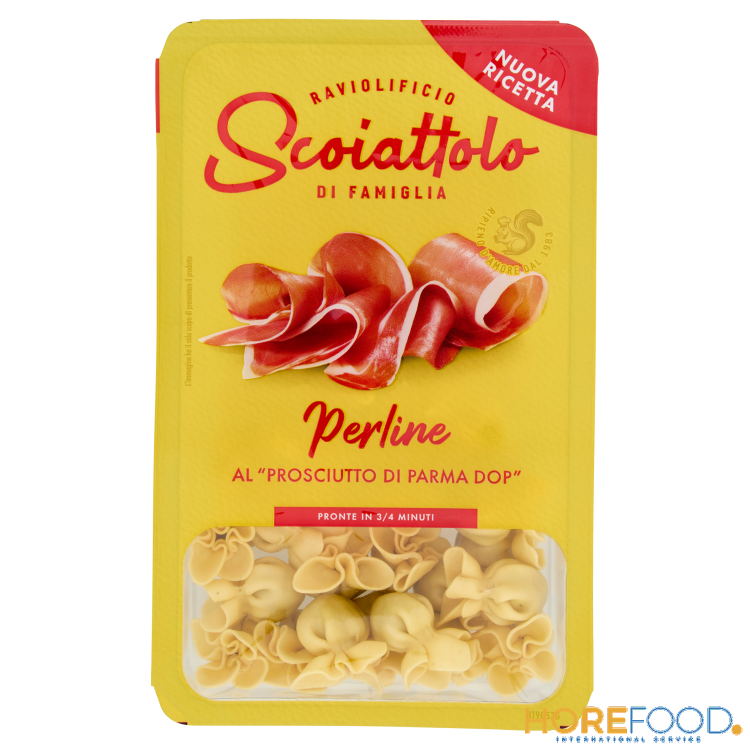 SCOIATTOLO PERLINE PROSCIUTTO DI PARMA DOP 200 GR