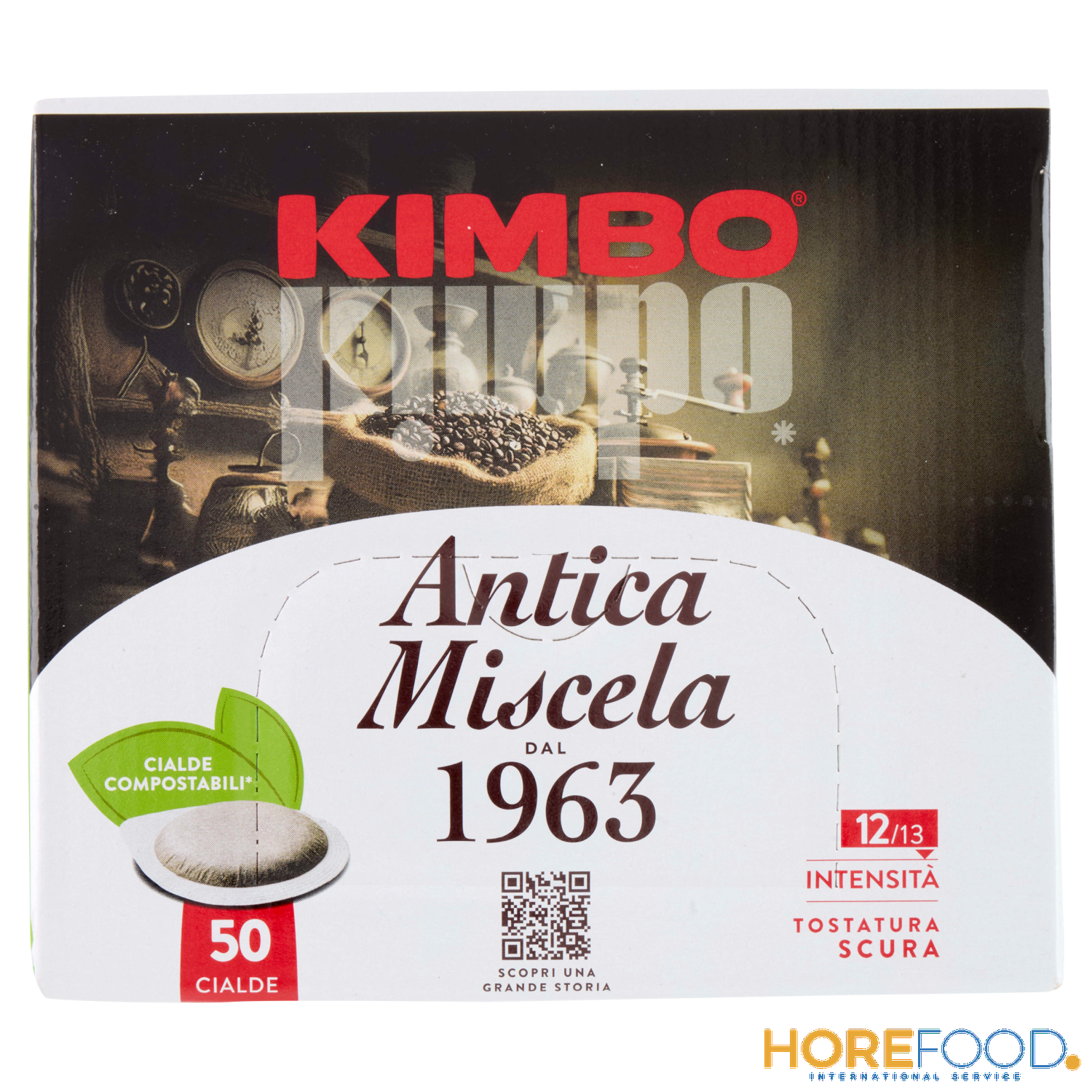 KIMBO ANTICA MISCELA CIALDE 365 GR