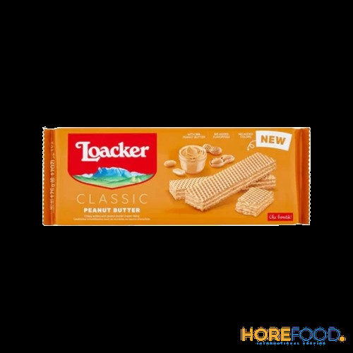 LOACKER BISCUITS PEANUTS 80 GR