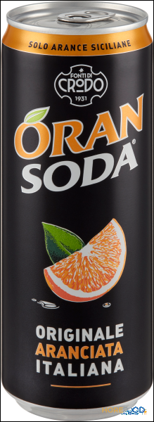ORANSODA ARANCIATA LATTINA 330 ML
