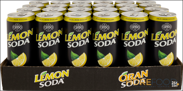 LEMONSODA BEVANDA AL LIMONE LATTINA 330 ML