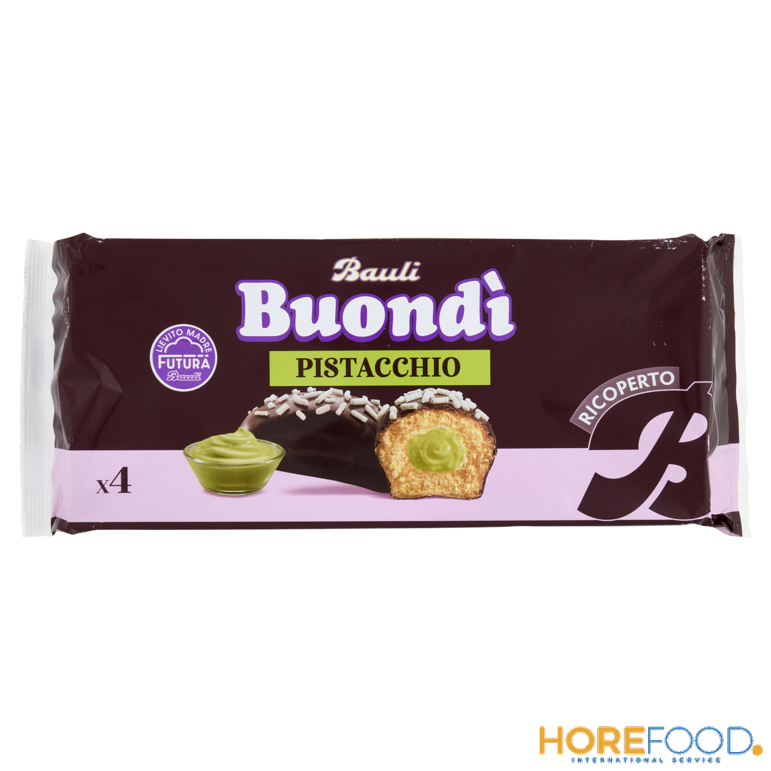BAULI RICOPERTO PISTACCHIO X4 184 GR