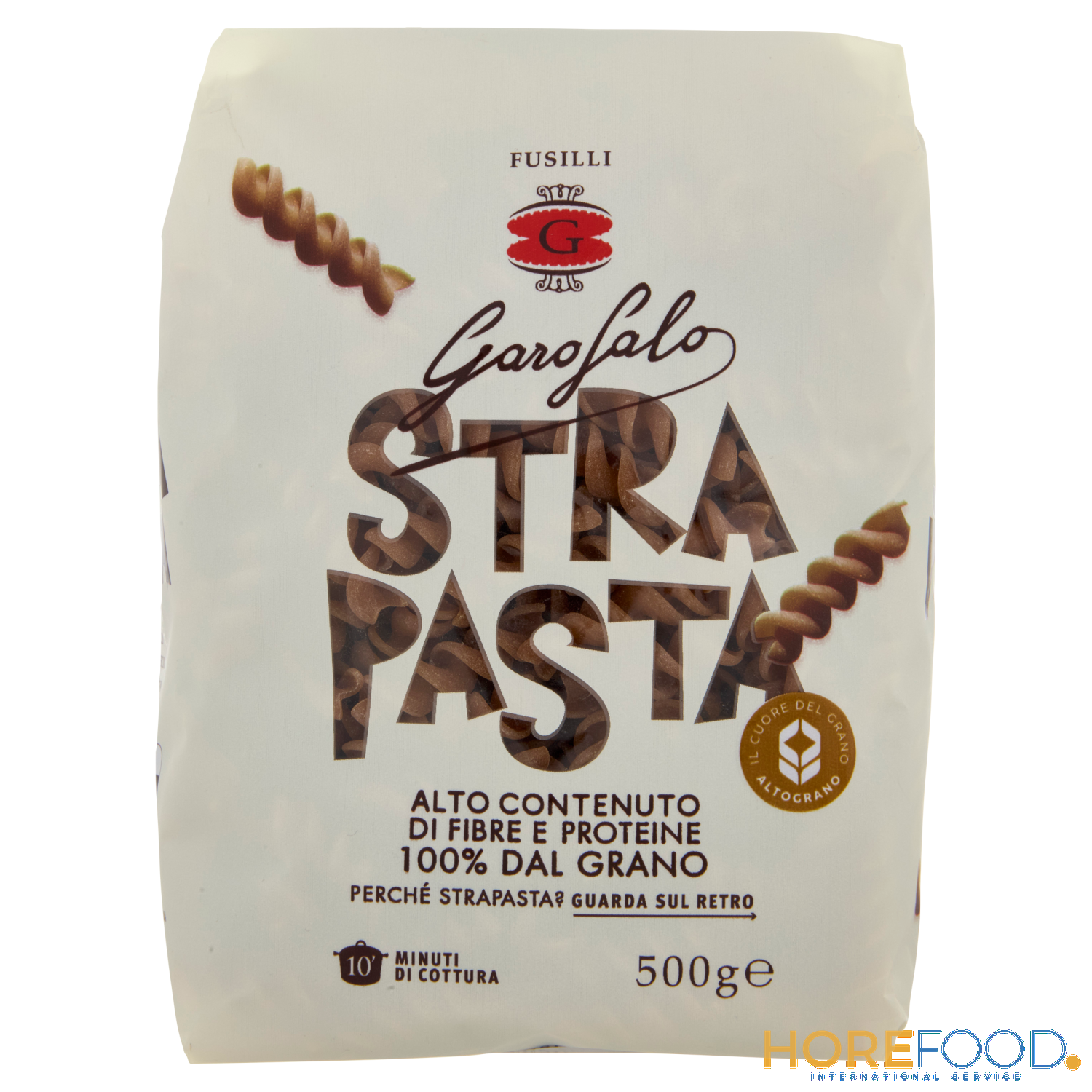 GAROFALO STRAPASTA FUSILLI INTEGRALE 500 GR