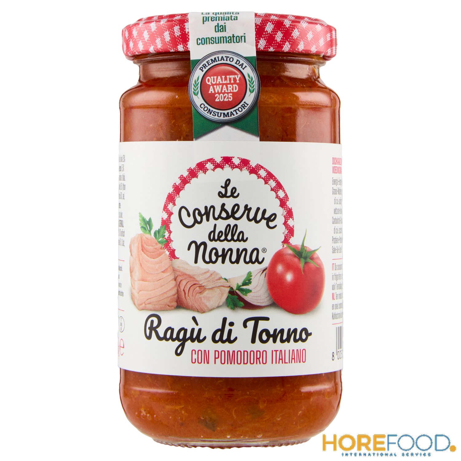 CONSERVE DELLA NONNA RAGU'DI TONNO 190 GR