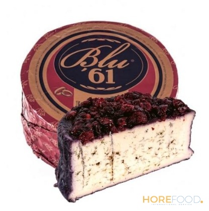BLU'61 ERBORINATO VACCINO AFFINATO IN VINO RABOSO IGT CON MIRTILLI ROSSI AL KG