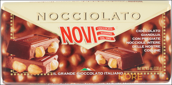 Cioccolato Nocciolato Gianduia, 130 g - NOVI