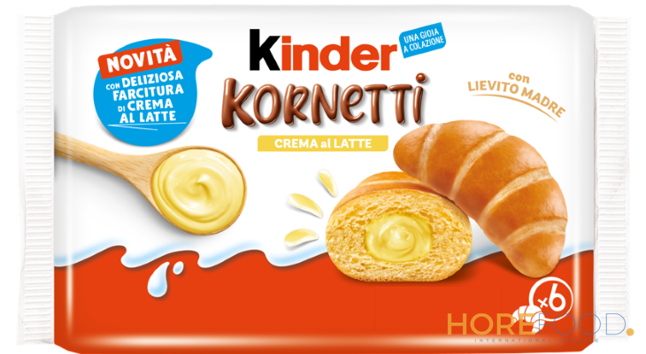 KINDER KORNETTI CREMA AL LATTE 270 GR