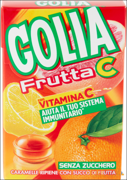GOLIA FRUTTA C SENZA ZUCCHERO ASTUCCIO 49 GR