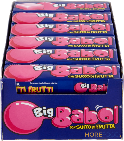BIG BABOL CHEWING GUM JUICY 88 GR