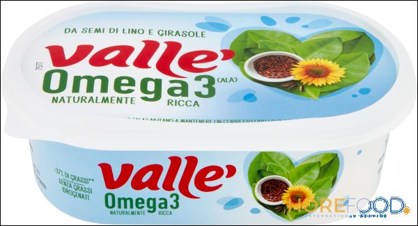 VALLE' MARGARINA OMEGA 3 250 GR