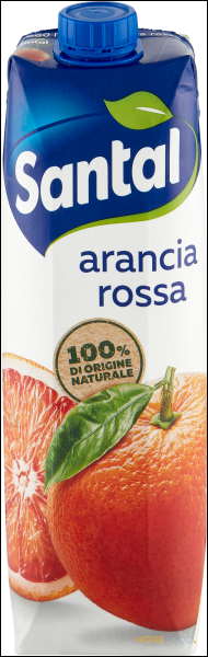 SANTAL SUCCO ARANCIA ROSSA BRIK 1 LT