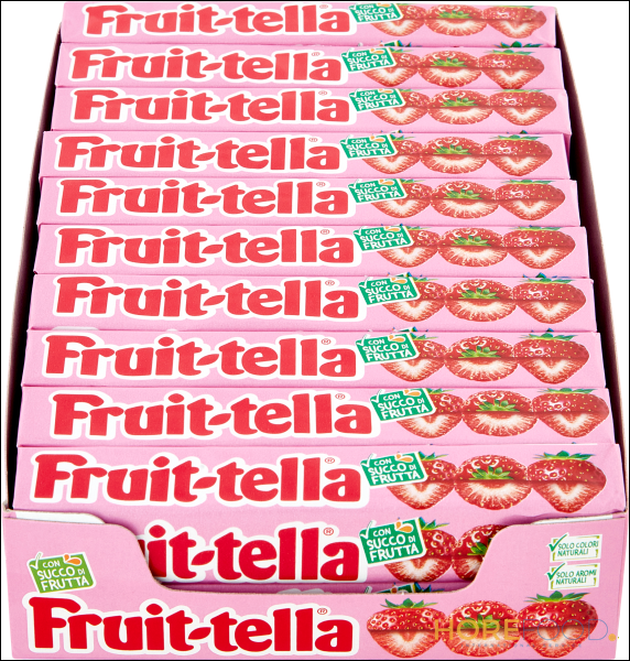 FRUITTELLA CARAMELLE FRAGOLA 85 GR