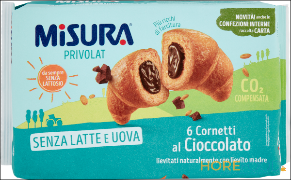 MISURA PRIVOLAT CORNETTI CACAO X6 290 GR