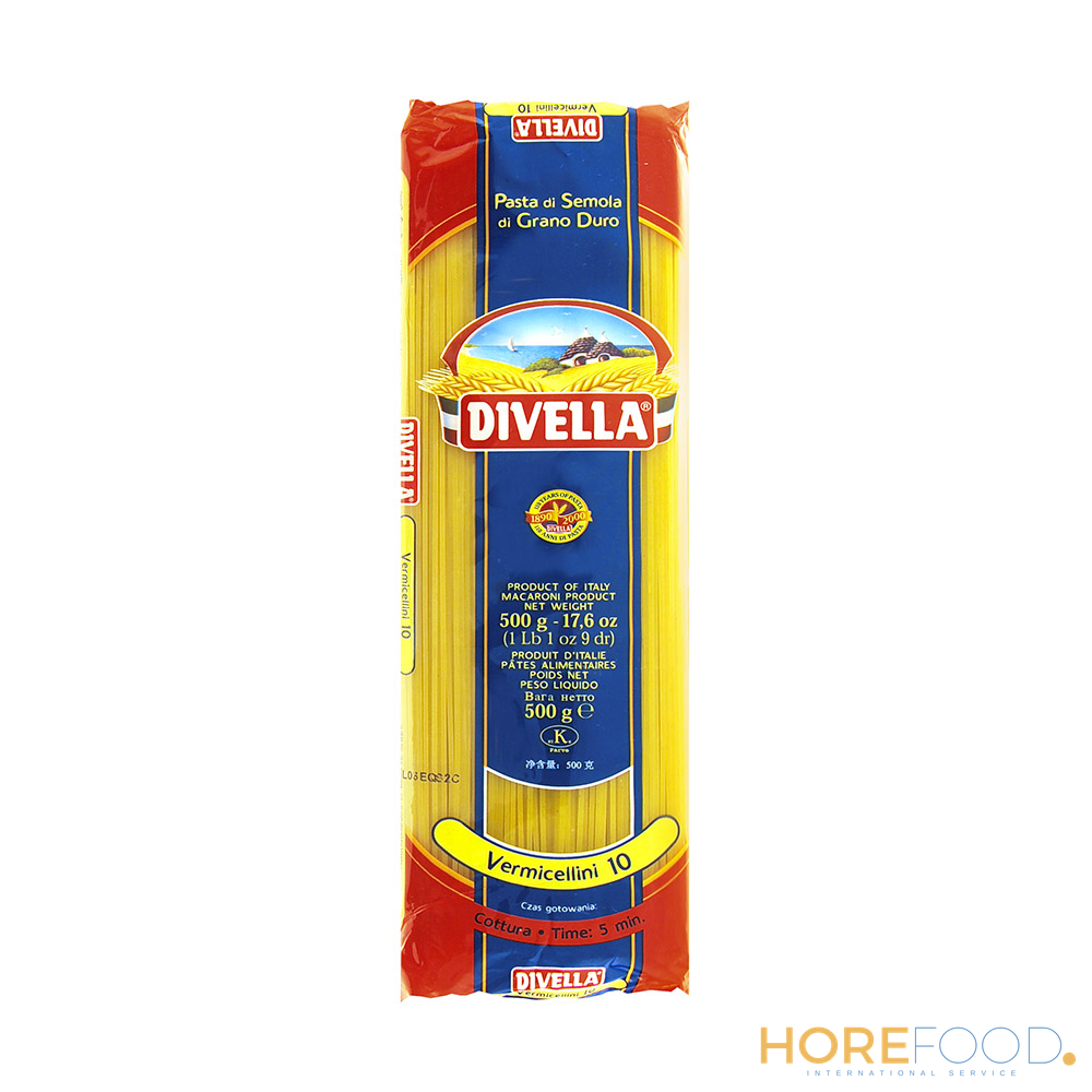 DIVELLA VERMICELLINI N 10 500 GR