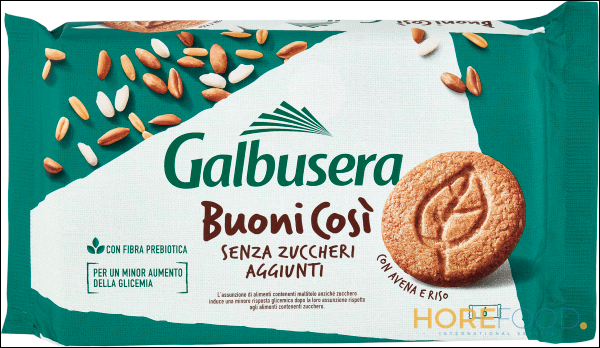 GALBUSERA BUONI COSI' BISCOTTI AI CEREALI SENZA ZUCCHERO 300 GR
