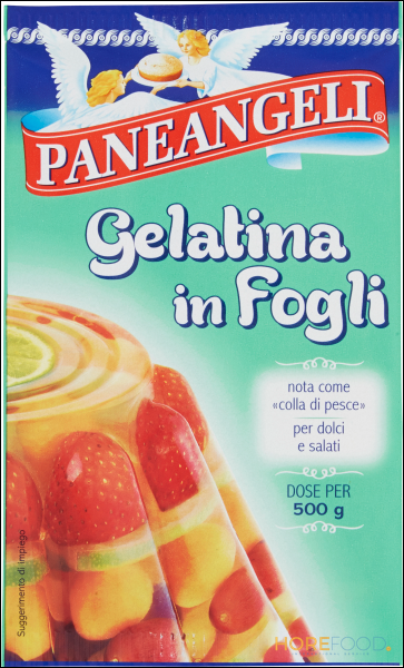PANEANGELI GELATINA IN FOGLI 12 GR