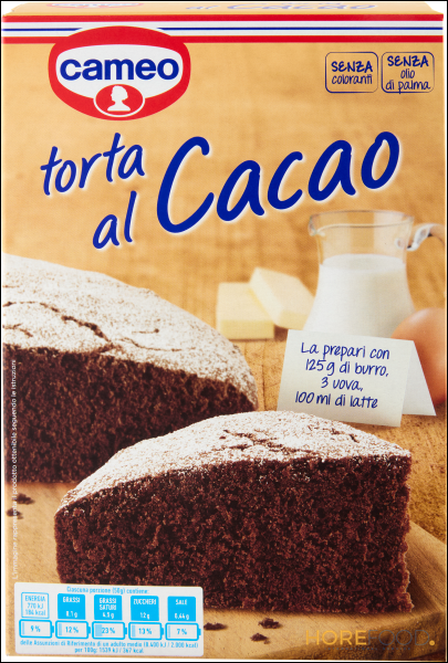 CAMEO TORTA CACAO 448 GR