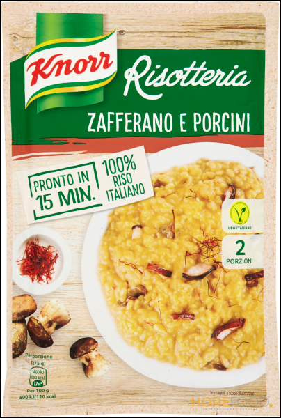 KNORR RISOTTERIA RISOTTO ZAFFERANO E FUNGHI 175 GR