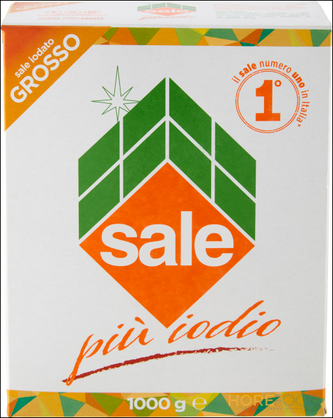 ITALKALI SALE DI SICILIA IODATO GROSSO 1 KG