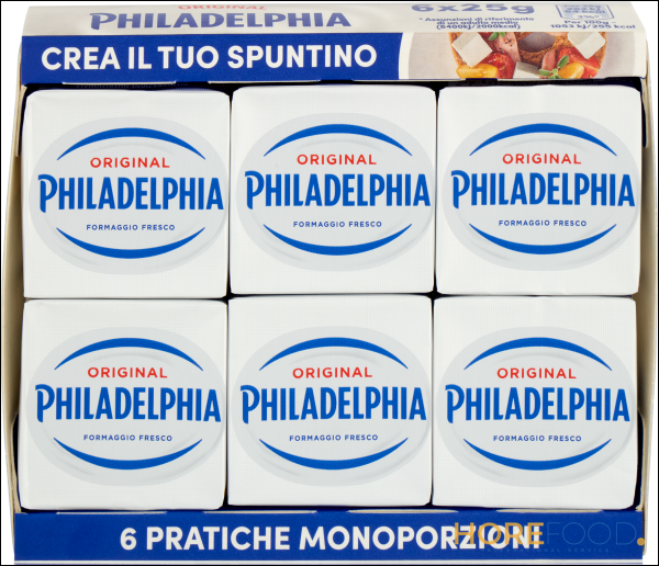 PHILADELPHIA CLASSICA 25GR X 6