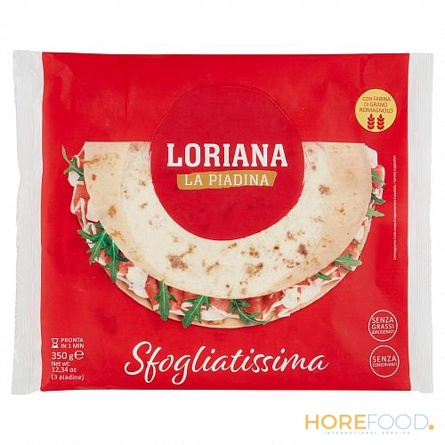 LORIANA PIADA SFOGLIATA 350 GR
