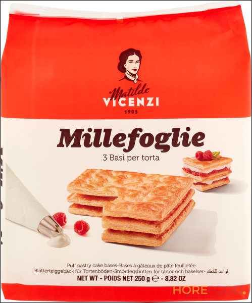 VICENZI BASE PER TORTE PASTA SFOGLIA X3 300 GR