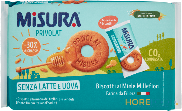 MISURA MISURA PRIVOLAT BISCOTTI AL MIELE 400 GR