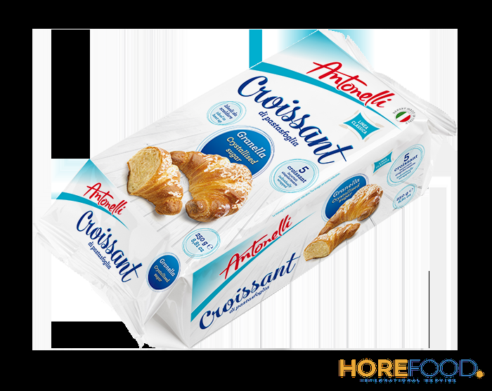 ANTONELLI CROISSANT GRANELLA DI ZUCCHERO X 5 185 GR