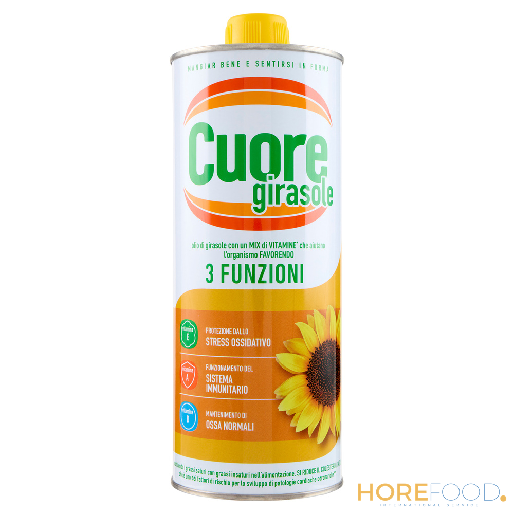 CUORE OLIO GIRASOLE LATTINA 1 LT