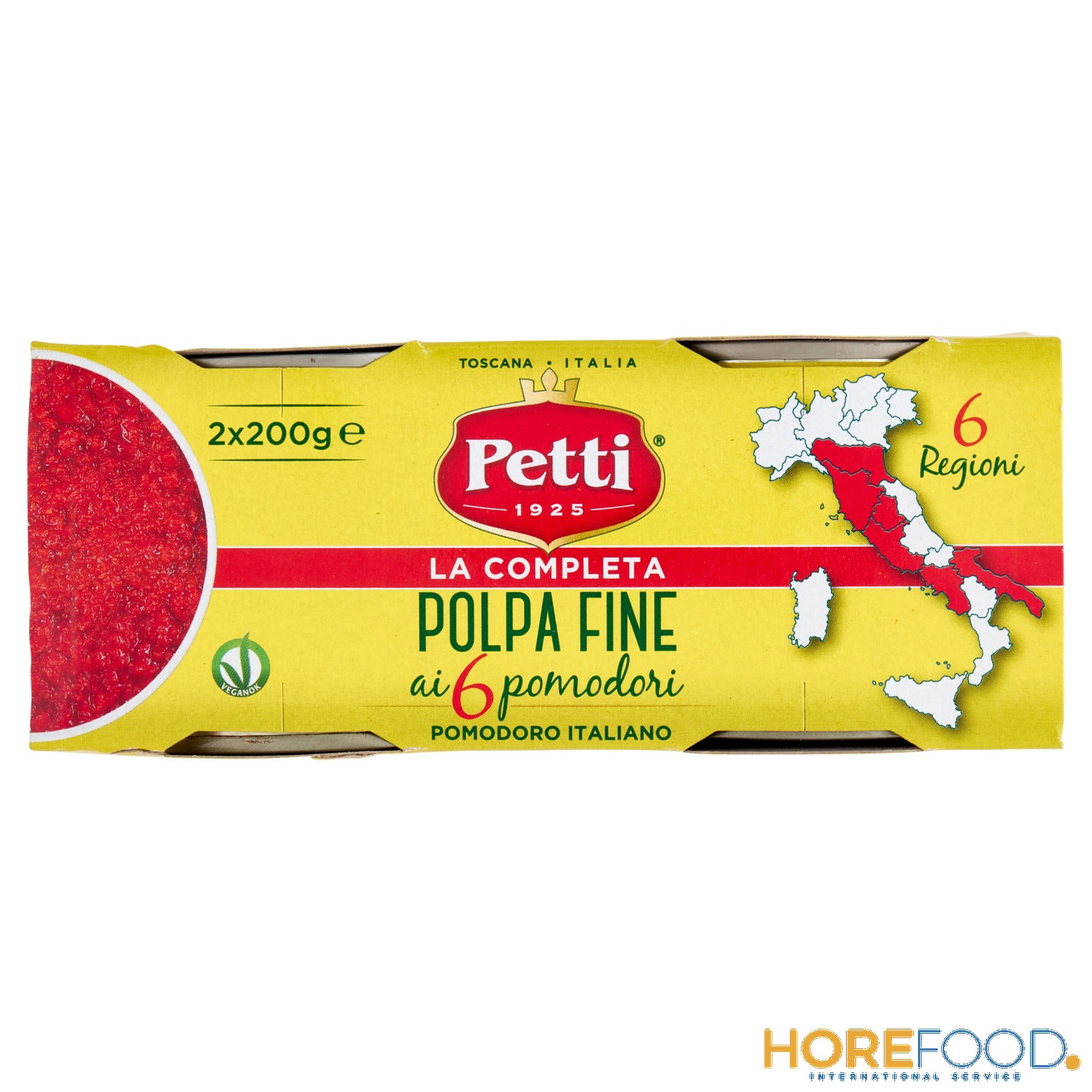 PETTI POLPA FINE 6POMOD.G200X2 400 GR