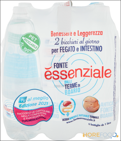 FONTE ESSENZIALE ACQUA NATURALE PET 1 LT