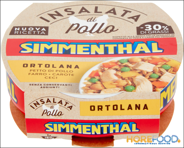 Insalata di Pollo Ortolana, 160 g - SIMMENTHAL